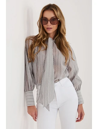 Košile s dlouhým rukávem  model 226442 Italy Moda