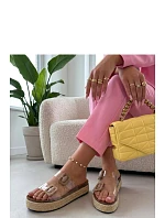 Klapky na platformě model 226571 Solea