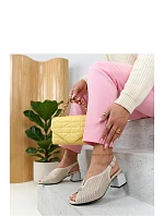 Sandály na podpatku  model 226584 Solea