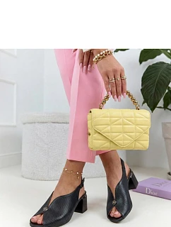 Sandály na podpatku model 226585 Solea