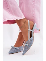 Sandály na podpatku model 226925 Step in style Sandály na podpatku model 226925 Step in style