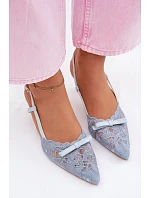 Sandály na podpatku model 226925 Step in style Sandály na podpatku model 226925 Step in style