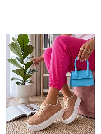 Sportovní boty na platformě model 227735 Solea