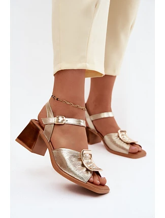 Sandály na podpatku  model 227902 Step in style