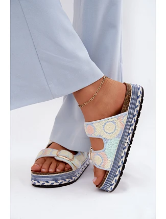 Klapky na platformě model 227933 Step in style