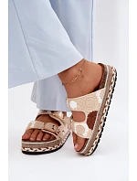 Klapky na platformě model 227935 Step in style