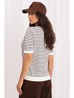 Svetr s krátkým rukávem model 230142 Italy Moda Svetr s krátkým rukávem model 230142 Italy Moda