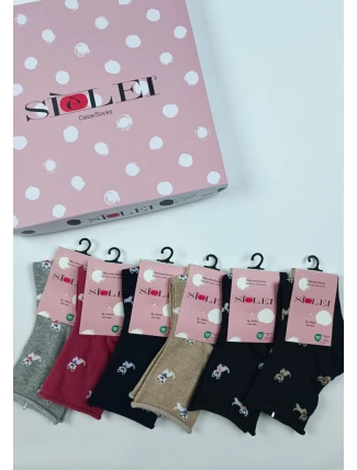 Dámské ponožky Siélei CD02 6pack 