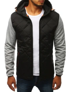 FashionStreet šedá pánská přechodná sportovní bunda TX2812