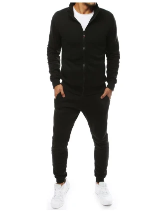 FashionStreet černá pánská tepláková souprava AX0229