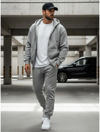 FashionStreet šedé pánské tepláky UX2623