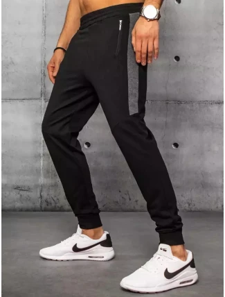 Pánské černé tepláky FashionStreet UX3237