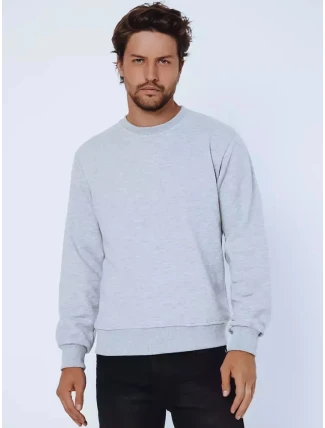 Pánská šedá mikina FashionStreet BX5007