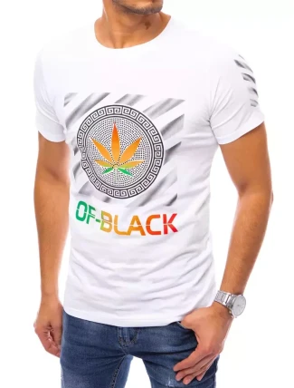 FashionStreet pánské bílé tričko RX4706