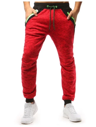 FashionStreet červené pánské tepláky UX3513
