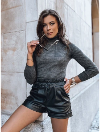 Dámský svetr OSLO tmavě šedý FashionStreet MY1268 Dámský svetr OSLO tmavě šedý FashionStreet MY1268