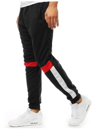 Pánské černé tepláky FashionStreet UX3542