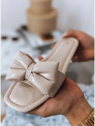 Dámské žabky BRANDY beige FashionStreet ZY0162 Dámské žabky BRANDY beige FashionStreet ZY0162