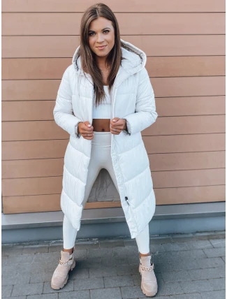 Dámská bunda KERMIT ecru FashionStreet TY2857