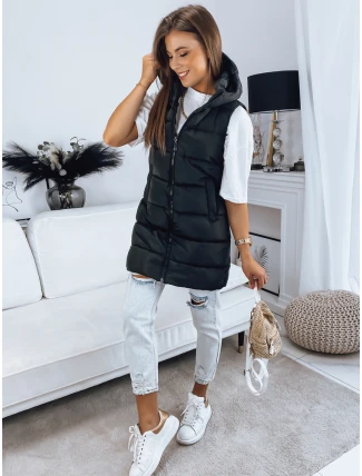 Dámská prošívaná vesta BRITA černá FashionStreet TY3230