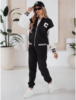 CELIA dámský teplákový komplet černý FashionStreet AY0771 CELIA dámský teplákový komplet černý FashionStreet AY0771