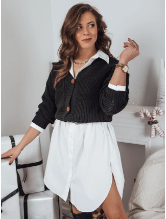 Dámský svetr MINSTRAL černý FashionStreet MY1613