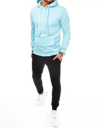 FashionStreet pánská modročerná tepláková souprava AX0650