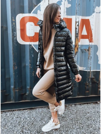 Dámská prošívaná zimní bunda LESSI černá FashionStreet TY3353