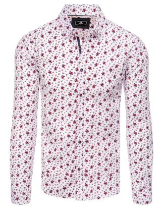 Pánská bílá košile FashionStreet DX2396