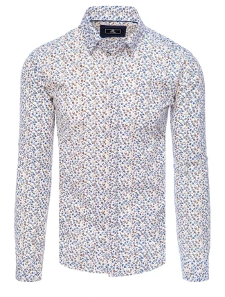 Pánská bílá košile FashionStreet DX2413