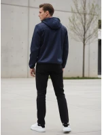 Pánská přechodná bunda prošívaná tmavě modrá FashionStreet TX4401