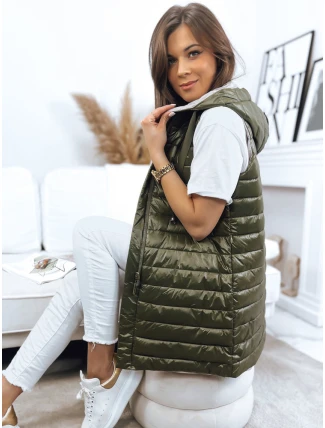 Dámská vesta NIKLA zelená FashionStreet TY3495