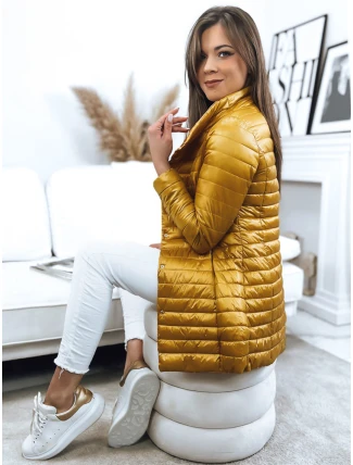 Dámská oboustranná prošívaná bunda KATIE žlutá FashionStreet TY3546