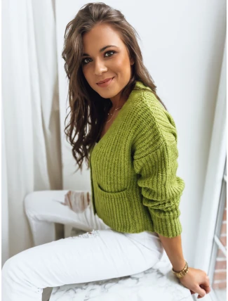 SISTERS dámský svetr světle zelený FashionStreet MY1960