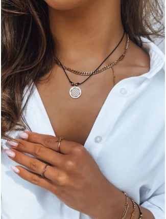 JIMBIRIN náhrdelník černý FashionStreet IY0070