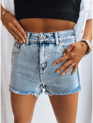 Dámské šortky PALOMA PARADISE light blue FashionStreet SY0309 Dámské šortky PALOMA PARADISE light blue FashionStreet SY0309