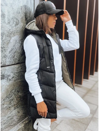 Dámská černá oboustranná vesta ONADE FashionStreet TY3727