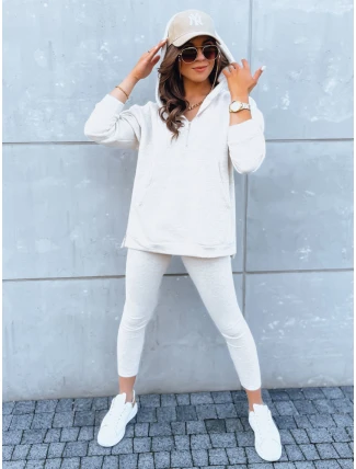 MAY DAY dámská tepláková souprava světle béžová FashionStreet AY0912