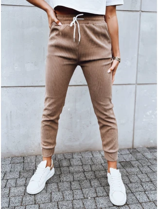 Dámské tepláky LUNASLEEP camel FashionStreet UY1650