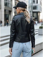 Dámská kožená bunda HAUTE VISTA black FashionStreet TY3892