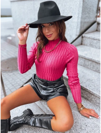 Dámský svetr s rolákem OASIS pink FashionStreet MY2247