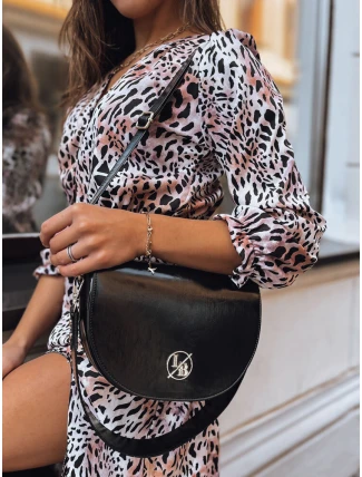 Kožená kabelka ONYX černá FashionStreet GY0034 Kožená kabelka ONYX černá FashionStreet GY0034