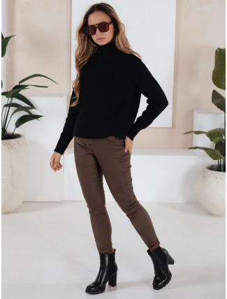 Dámské kalhoty LIZZY brown FashionStreet UY1782