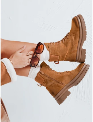 Dámské kozačky BASTEL camel FashionStreet ZY0425