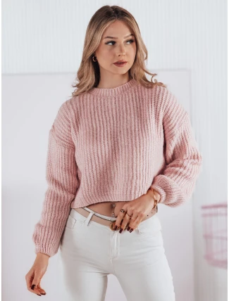 Dámský oversize svetr BILLIS pink FashionStreet MY2283