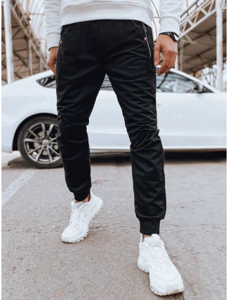 Pánské tepláky joggers černé FashionStreet UX4124
