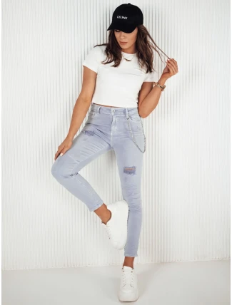 Dámské džínové kalhoty ALEX purple FashionStreet UY1879