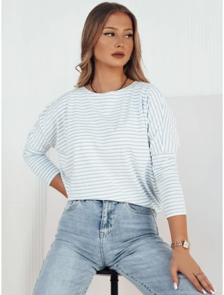 Dámská pruhovaná halenka APRICALE bílá FashionStreet RY2371 Dámská pruhovaná halenka APRICALE bílá FashionStreet RY2371