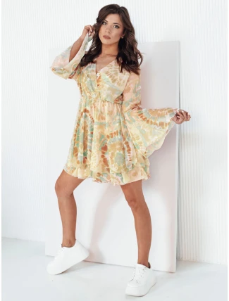 FLOWNESA mini šaty vícebarevné FashionStreet EY2454 FLOWNESA mini šaty vícebarevné FashionStreet EY2454