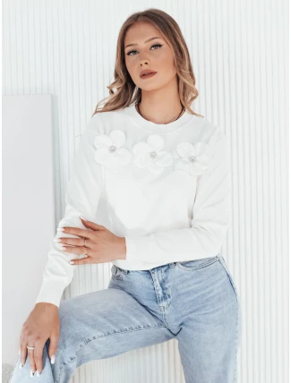 Dámský svetr SOITE white FashionStreet MY2292